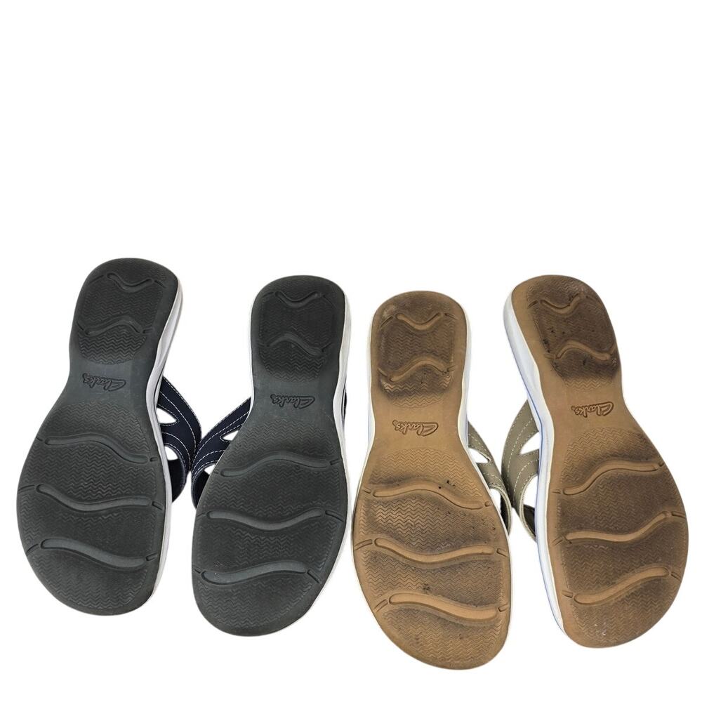 Clarks Cloudsteppers Cushionsoft Bundle (2) Tan &… - image 2